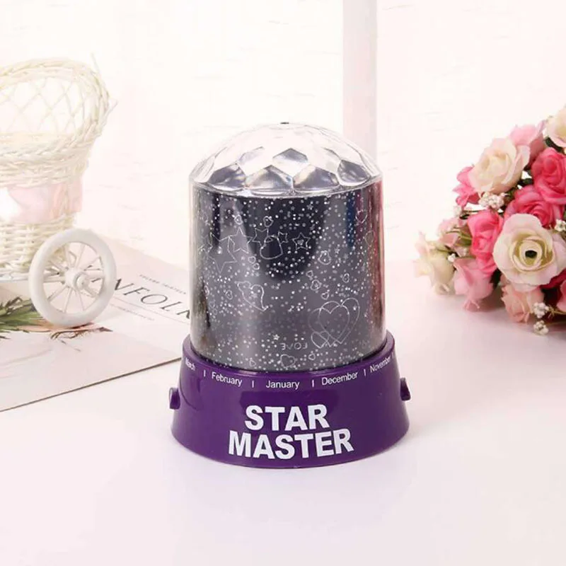 Звездный проектор лампа красочная новинка мини-лампы для сцены небо луна