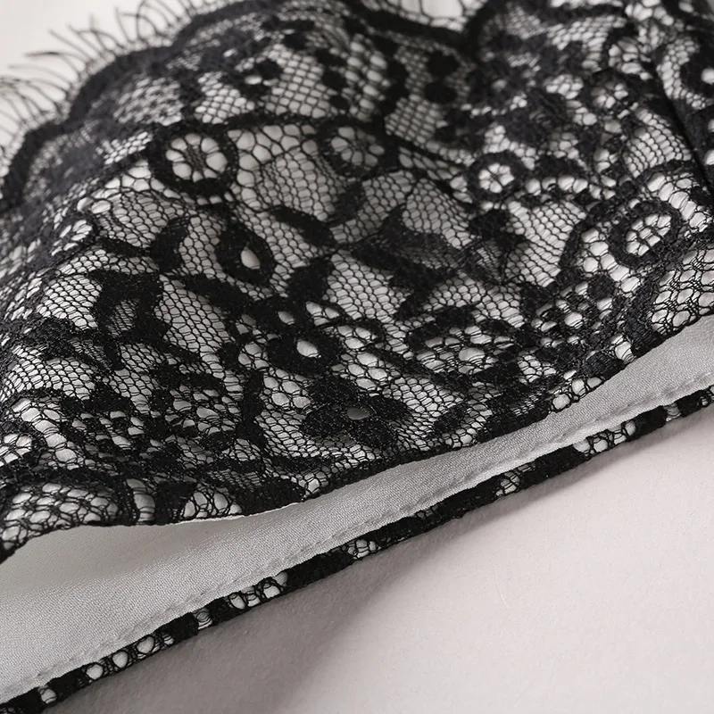 Женское элегантное кружевное платье в стиле пэчворк офисное с коротким рукавом облегающее сексуальное