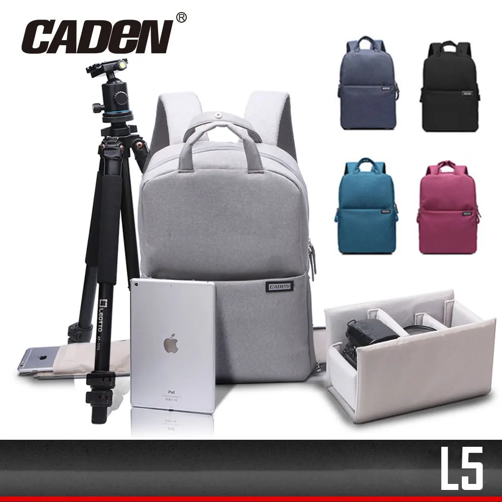 Хит продаж рюкзак для камеры CADeN L5 цифровая камера видео пакет водонепроницаемый