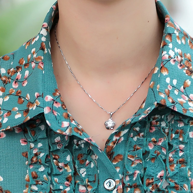 Женские топы и блузки рубашка для отдыха среднего возраста с принтом Женская