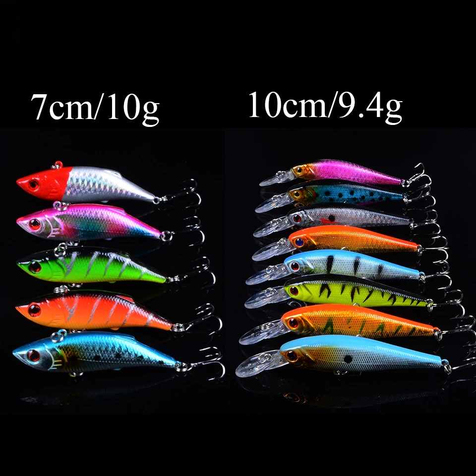 Новое поступление смешанные 2 модели кренкбейт Поппер рыболовная приманка VIB Iscas