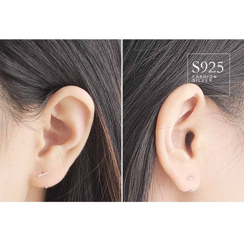 Новинка 2018 женские серьги в стиле ретро серебряные панк простые ювелирные