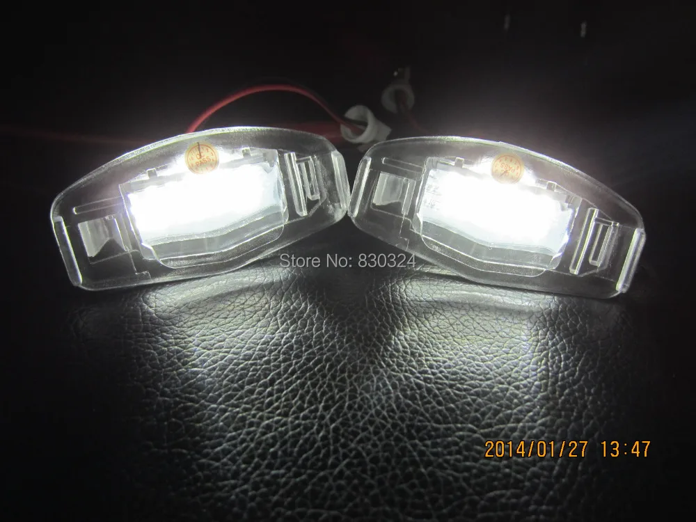 Светодиодный номерной знак 2X18SMD светильник для HONDA CIVIC CITY LEGEND ACCORD|license plate light|plate