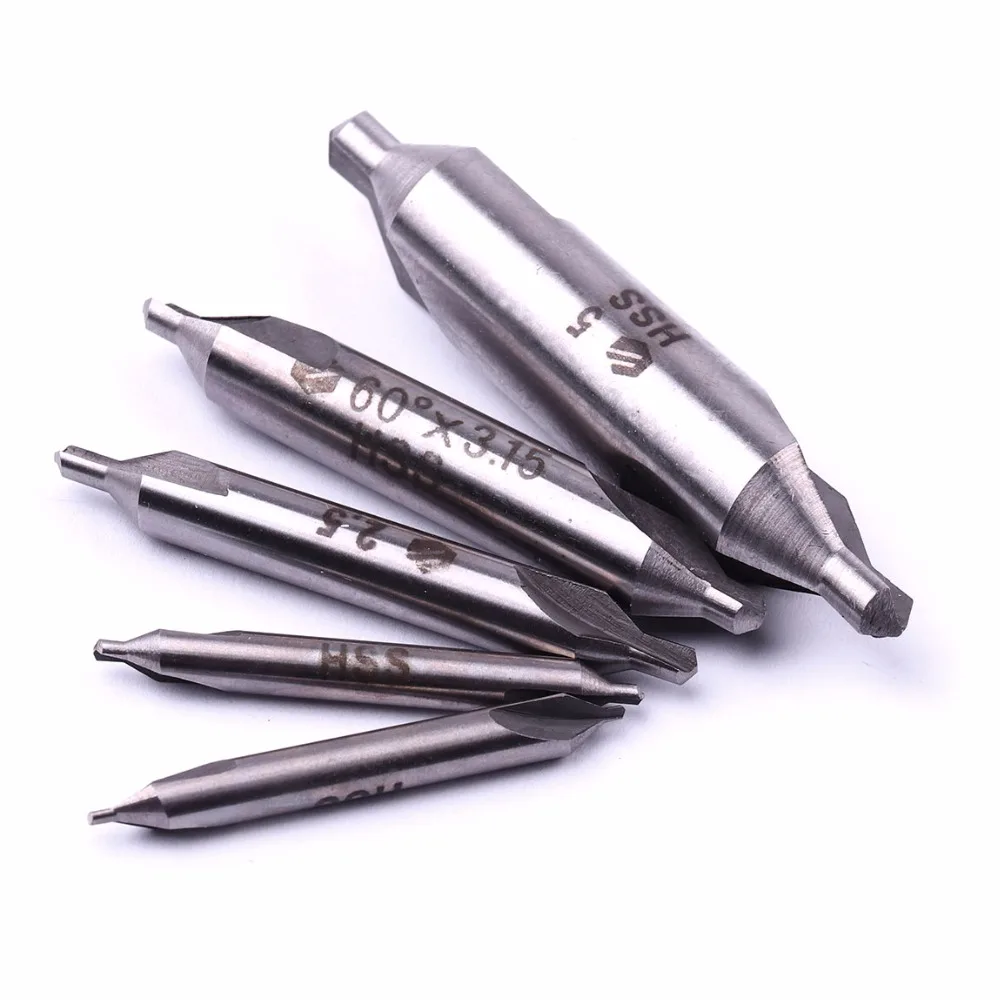 Сверло с 2 краями самоцентрирующееся сверло для работы по дереву и металлу 5 шт. 3 4