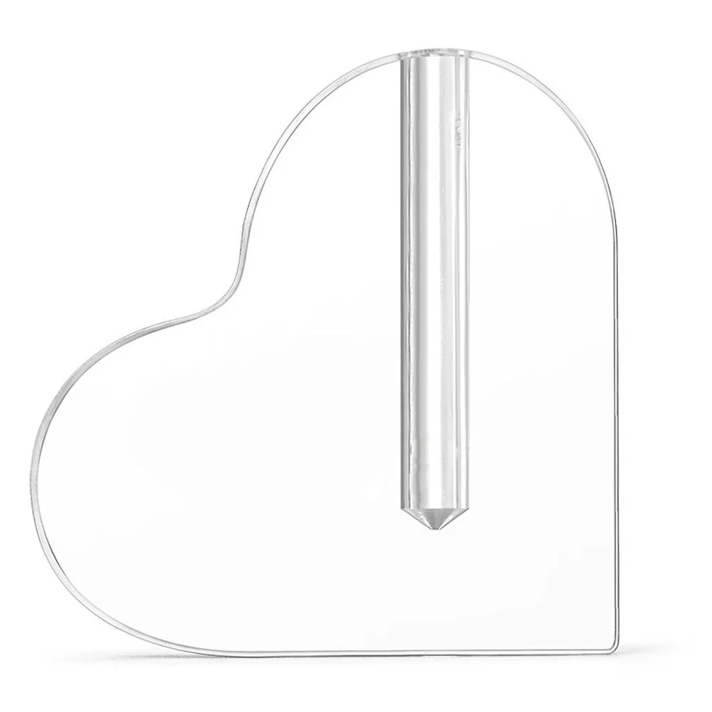 Акриловые в форме сердца розы база подарок ко Дню Святого Валентина вечерние