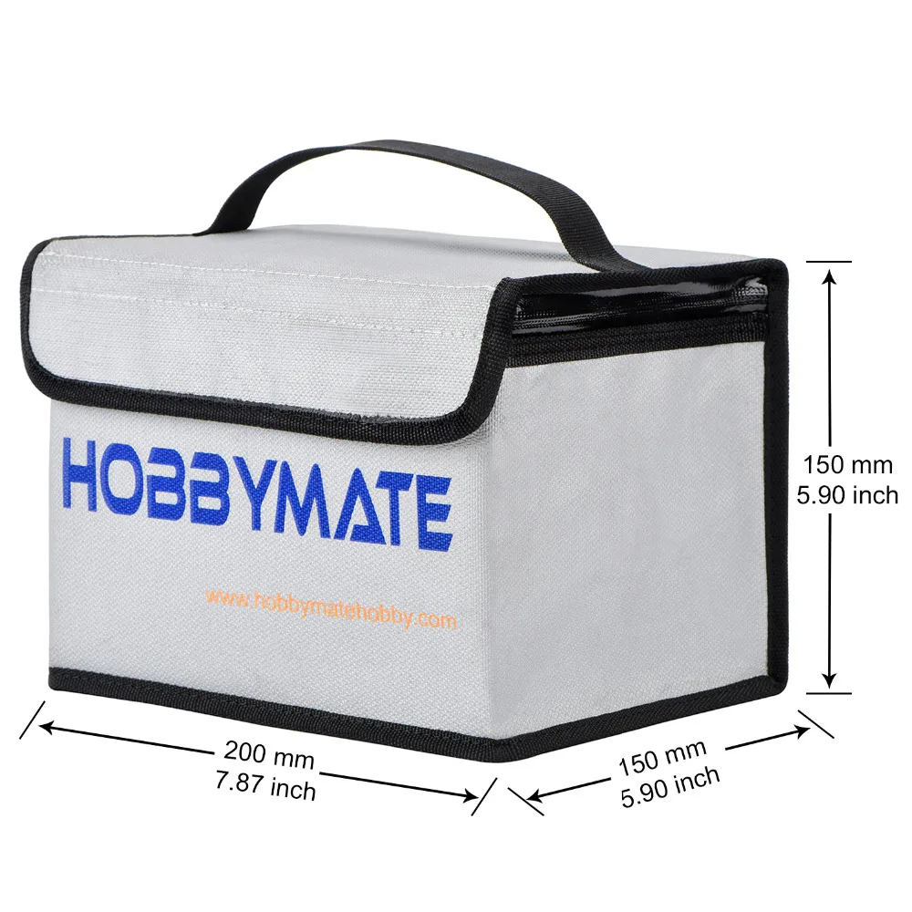 Безопасная сумка HOBBYMATE для литий полимерных аккумуляторов защитные мешки