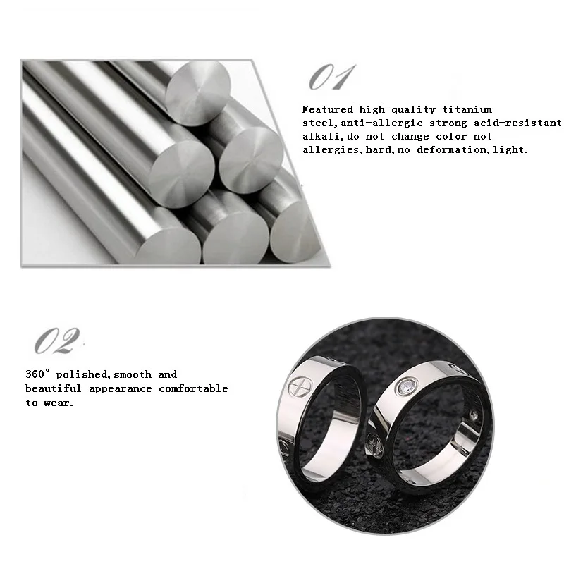 Женское кольцо с кристаллом из нержавеющей стали обручальное крестиком для