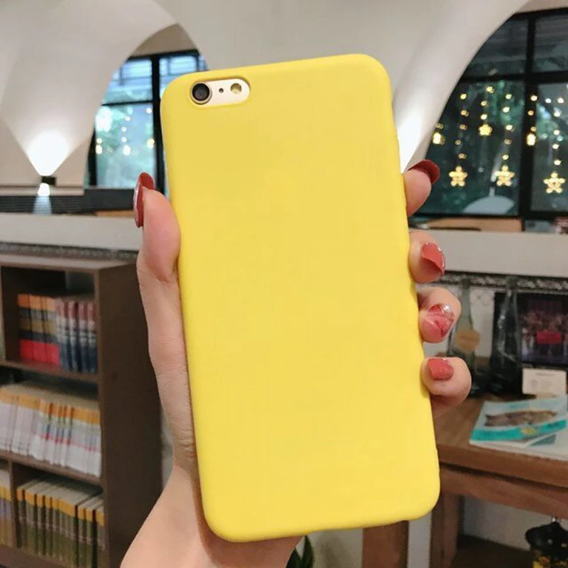 Мягкий матовый Силиконовый чехол для Iphone X 6 7 6S 8 Plus XS MAX XR|Бамперы| |