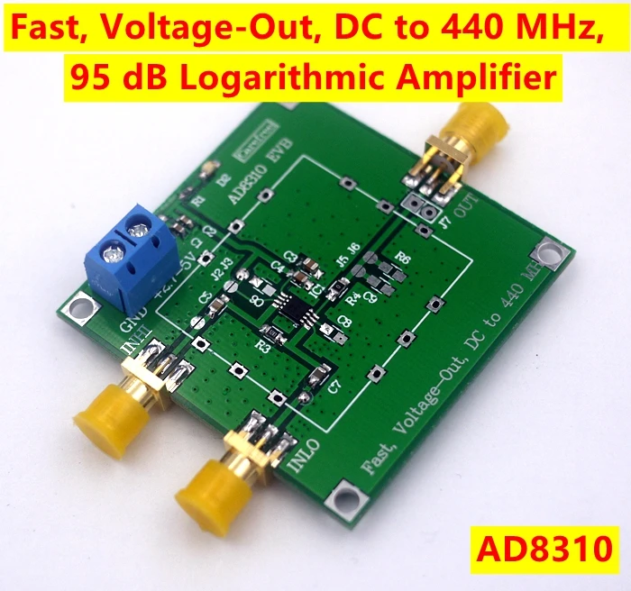 Новый логарифмический усилитель AD8310 90 дБ DC до 440 МГц| |