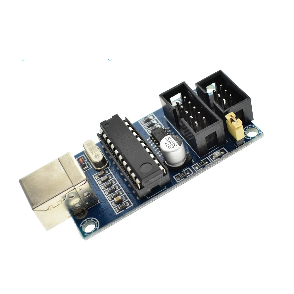 1 комплект USBTiny USBtinyISP AVR ISP программатор загрузчик для Arduino Meag2560 UNO R3 с 10pin Кабель