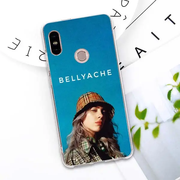Силиконовый чехол Singer Star Billie Eilish для Xiaomi mi 9 8 A2 Lite Play mi x3 Red mi 6 6A Note 6Pro 7 Pro мягкий чехол для телефона из ТПУ - Цвет: 03