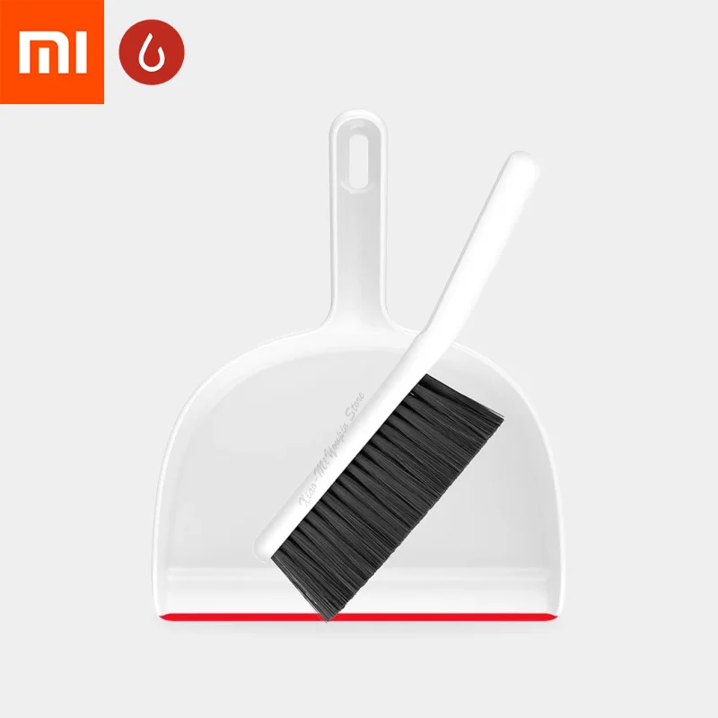 Xiaomi Mijia YJ мини-Швабра совок набор высокой плотности мягкая половая щетка близко к поверхности чистая мелкая пыль для дома и офиса Чистка