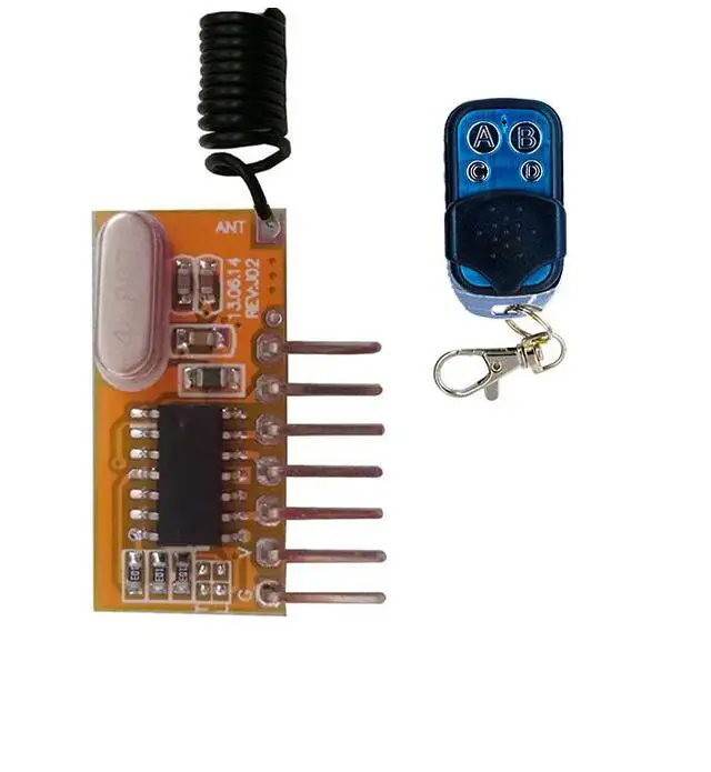 Пульт дистанционного управления mini 5V DC 4 канальный редифференциальный выход DC5V 4CH