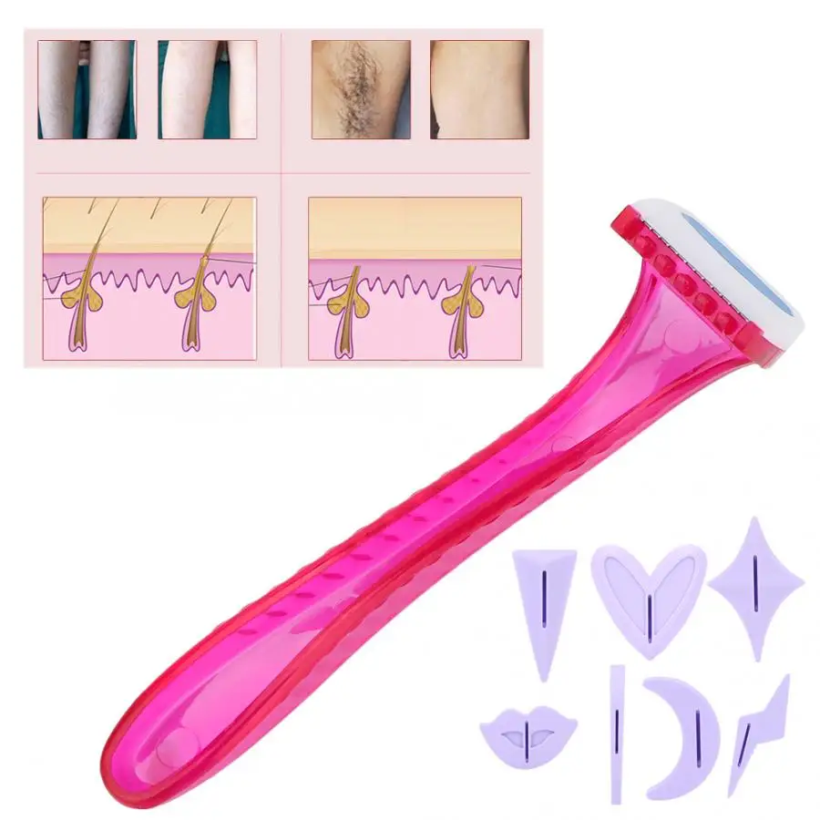 Шаблон для бритья бикини Privates шаблон интимного удаления волос с шаблоном