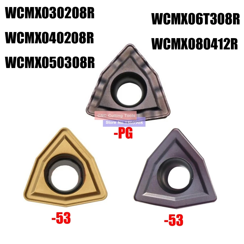 WCMX030208R WCMX040208R WCMX050308R WCMX06T308R WCMX080412R 53 YBG201 YBG202 PG поворотный наконечник подходит для U