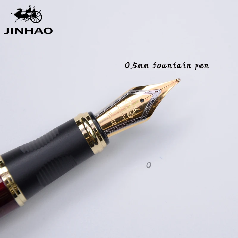 IRAURITA перьевая ручка Jinhao 450 металлические высококачественные чернильные ручки Caneta Tinteiro Pluma Fuente офисный подарок черный настраиваемый логотип