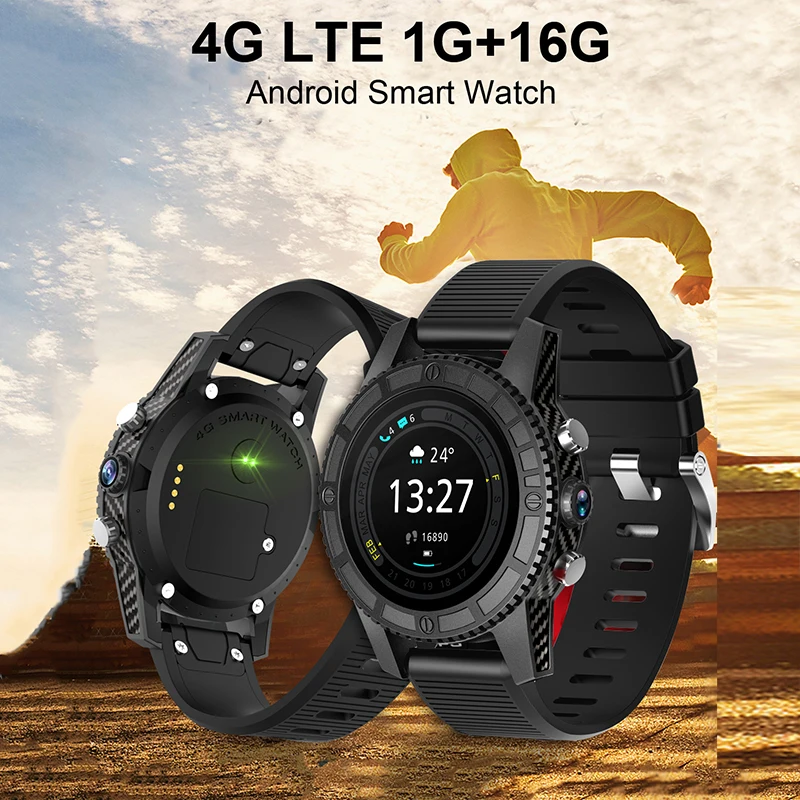4G Смарт часы android IP67 водонепроницаемые Amoled 400*400 I7 поддержка пульса Bluetooth WiFi GPS PK M9 H1