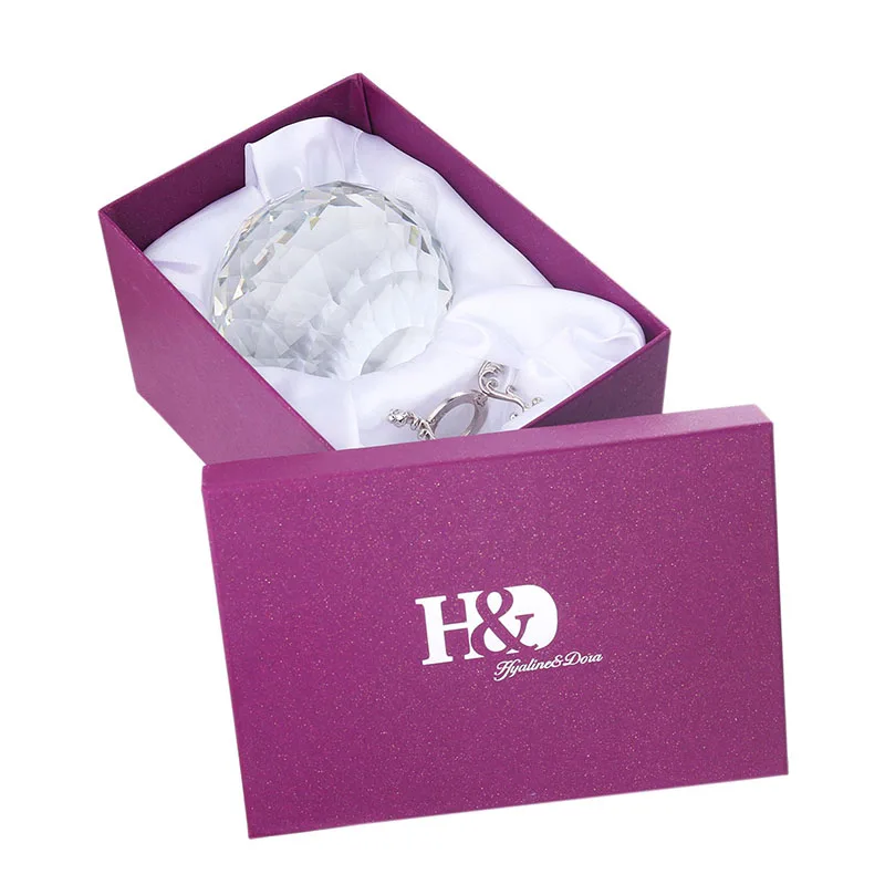 H& D Кристальный шар с прозрачной огранкой, призмы, стеклянный шар, граненый шар, кристаллы для домашнего декора, окна(100 мм/3,94 дюйма