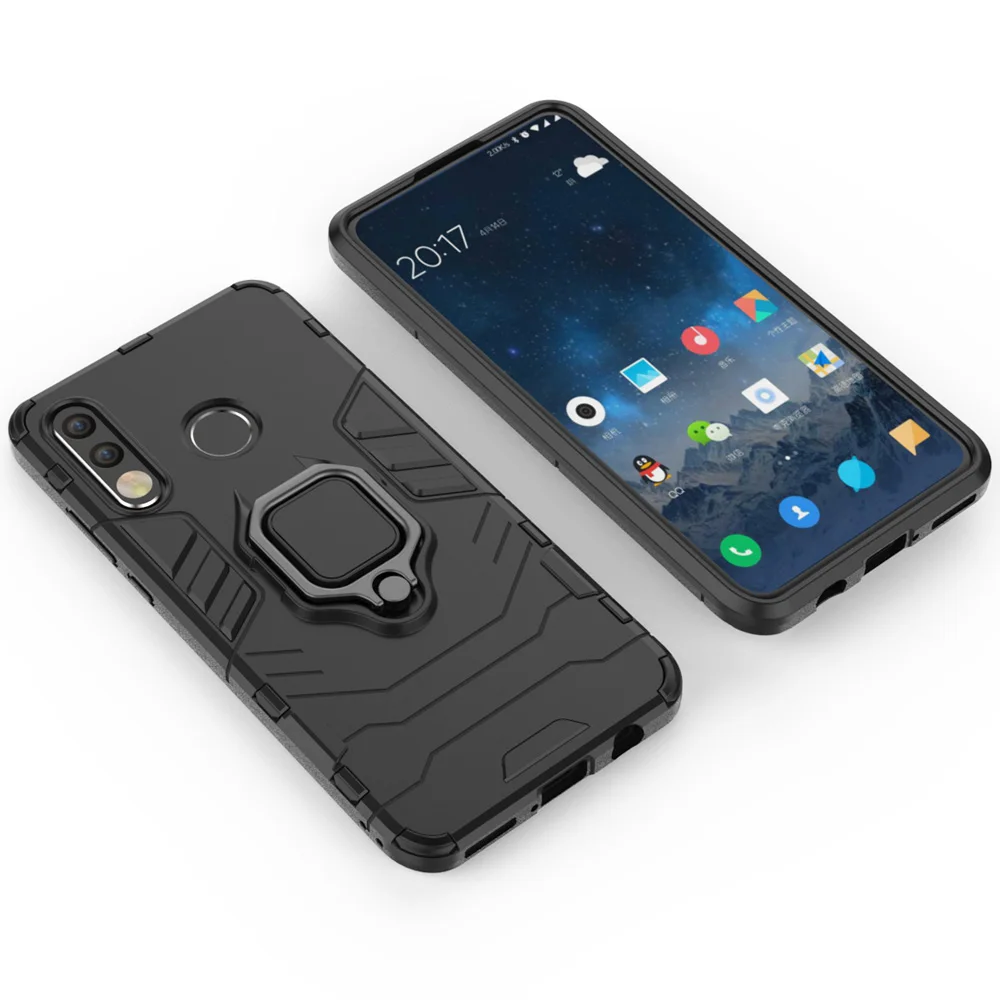 Для huawei P30/P30 Lite/P30 Pro Чехол 2 в 1 магнитное кольцо прочный корпус чехол анти шок