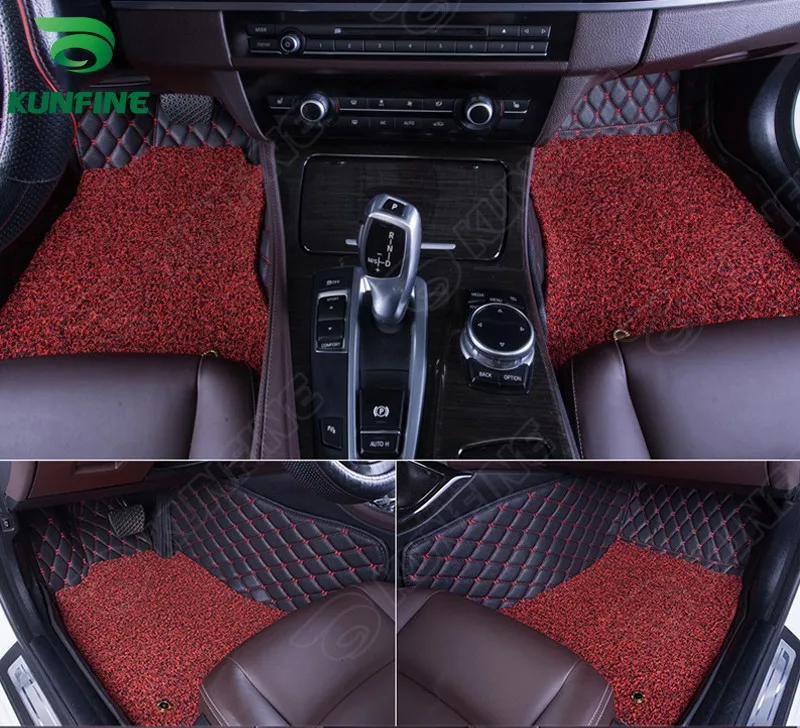 Высокое качество 3D автомобильный напольный коврик для FORD FIESTA ног автомобиля с