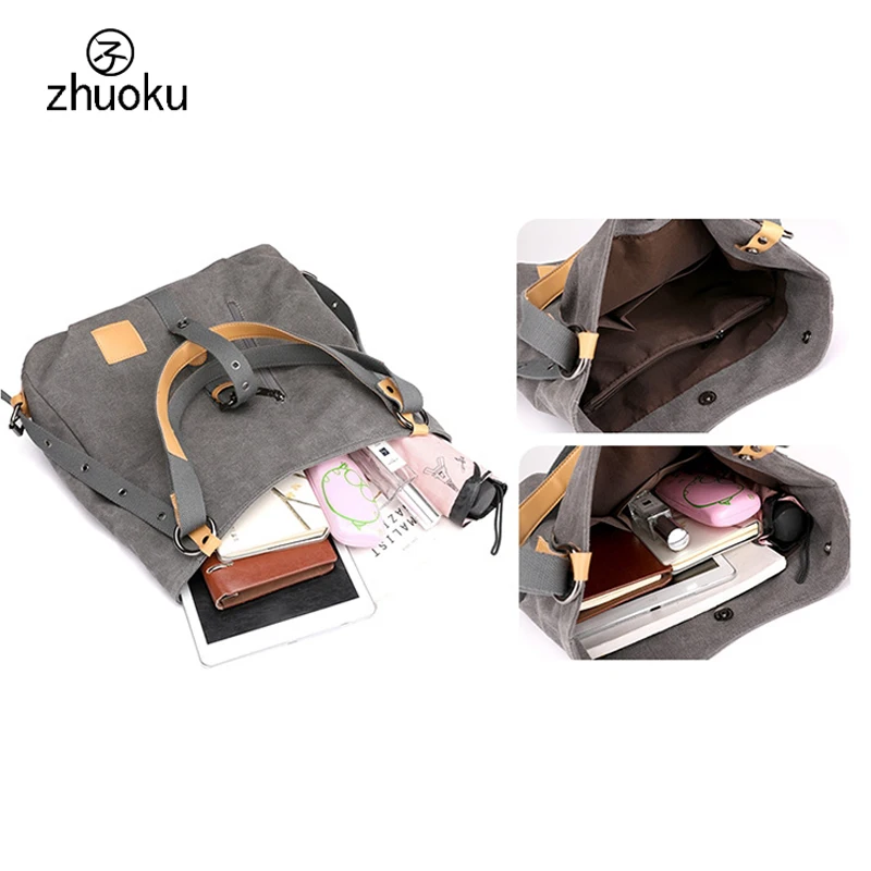 Zhuoku, Женская сумочка, кошелек, роскошные сумки, женские сумки, дизайнерские, холщовые, женские сумки,, сумка на плечо, сумка-тоут
