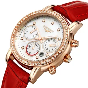 GUANQIN Watch Women Brand Luxury GUANQIN Quartz  Watches 30m Waterproof Leather Watch Women Dress Girls Watches 2021