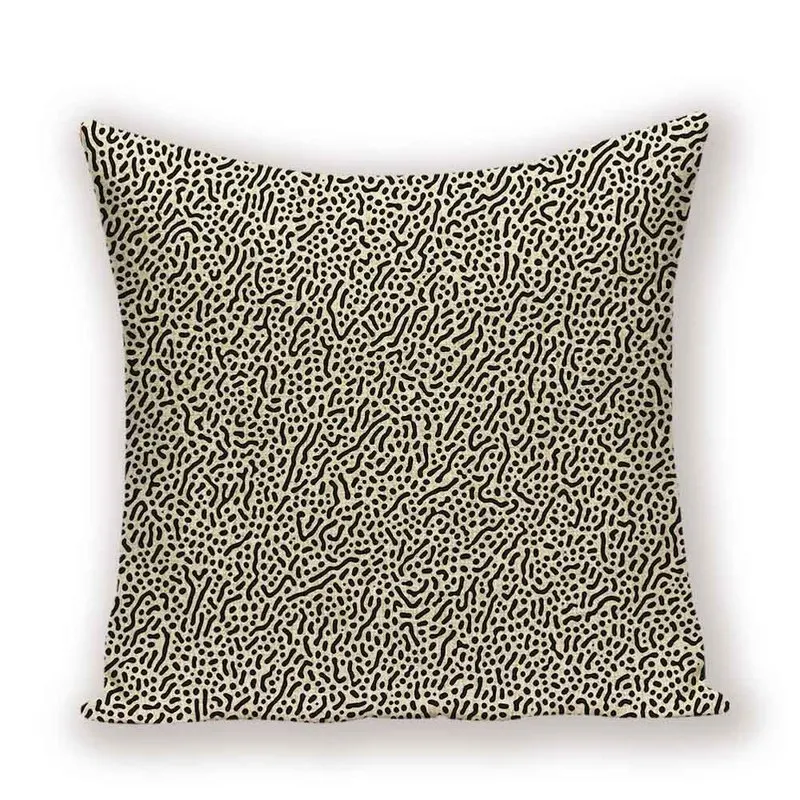 Чехол на подушку с геометрическим рисунком желто-зеленый роскошные подушки для