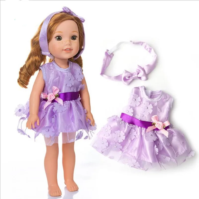 Одежда для куклы Born New Baby 18 дюймов 40-43 см комплект из 2 предметов американские