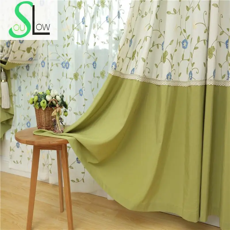 Тюлевые шторы Slow Soul светильник голубые бежевые зеленые винные хлопковые с