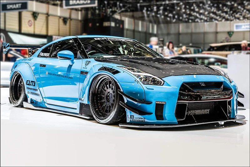 Автомобильные аксессуары для Nissan R35 GTR CBA DBA FRP стекловолокно LBV2 стиль полный
