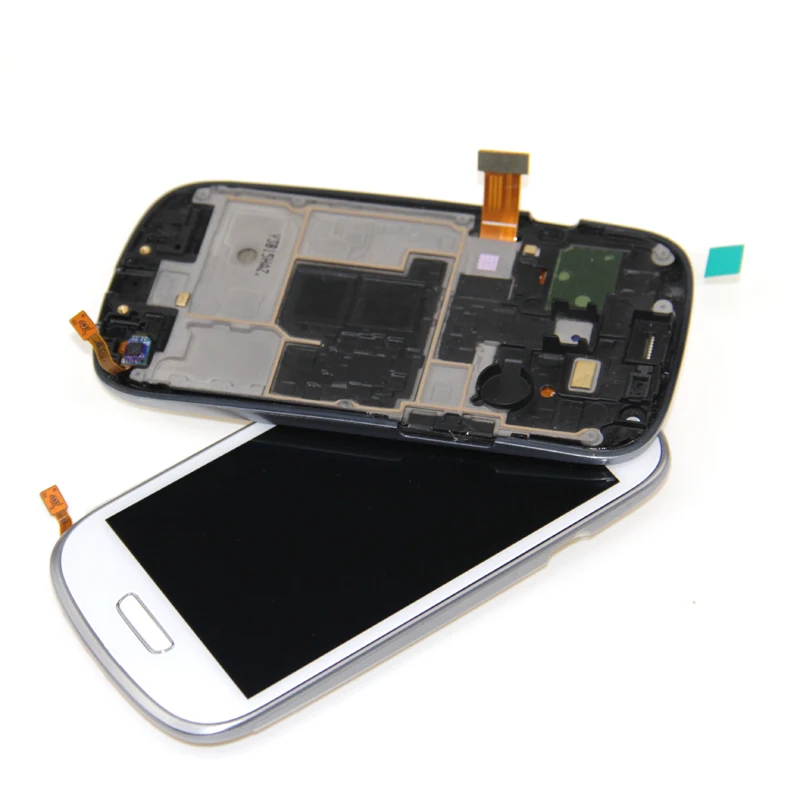 Замена для Samsung Galaxy S3 Mini i8190 ЖК-дисплей сенсорный экран с рамкой в сборе | Мобильные