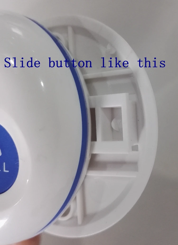 Хороший дизайн Настольный звонок с одной кнопкой вызова для кофейного чайного