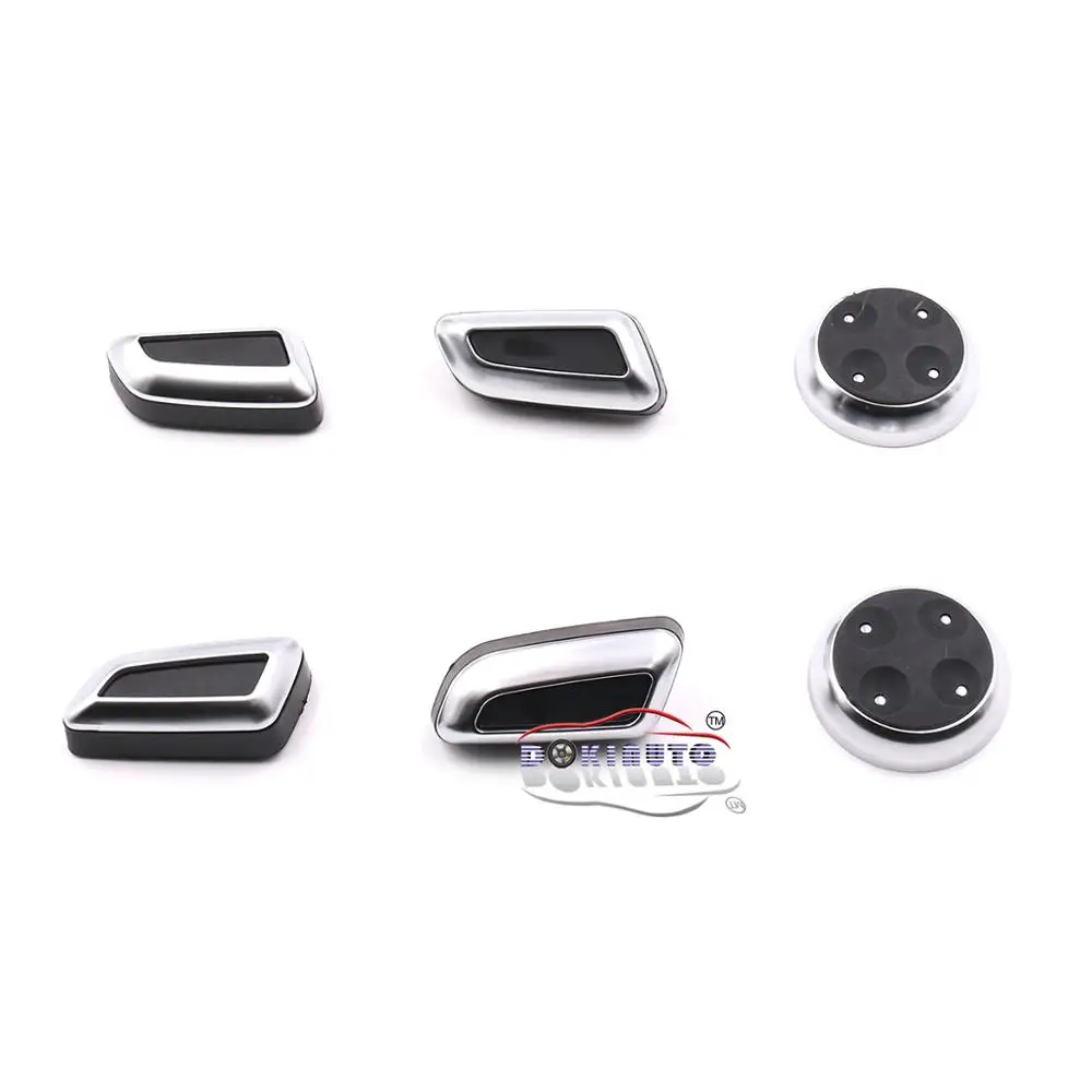 Хромированная Модифицированная кнопка переключения регулировки сиденья для VW