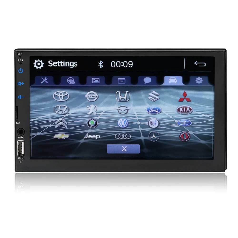 2019 новое автомобильное радио 7 &quotHD зеркальная связь Android Авторадио для сабвуфера