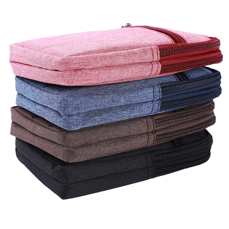 Поясные сумки для путешествий многофункциональные карманы мобильного телефона