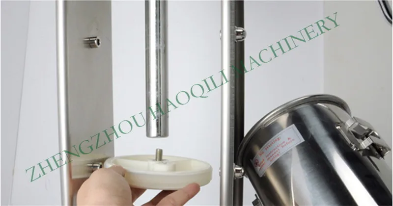 2 л вертикальный колбасный шприц с пластиковым поршень|stuffer| |