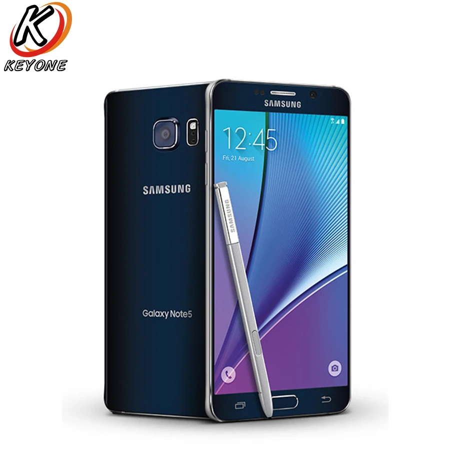 Оригинальный Verizon версия Samsung Galaxy note5 Note 5 N920V 4G LTE Мобильного Телефона Octa Core 7 &quot16MP