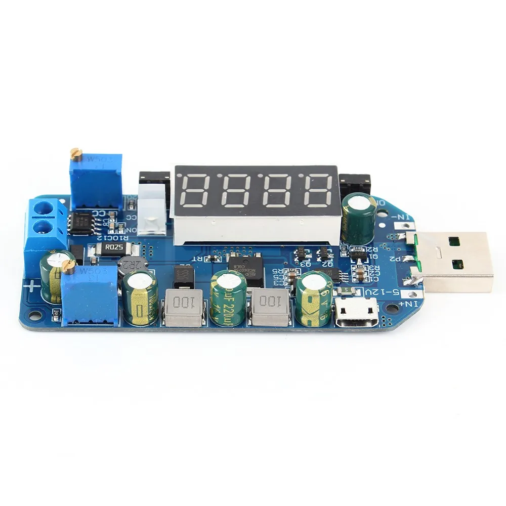 Регулируемый USB понижающий источник питания 15 Вт модуль постоянного тока от 5 В до