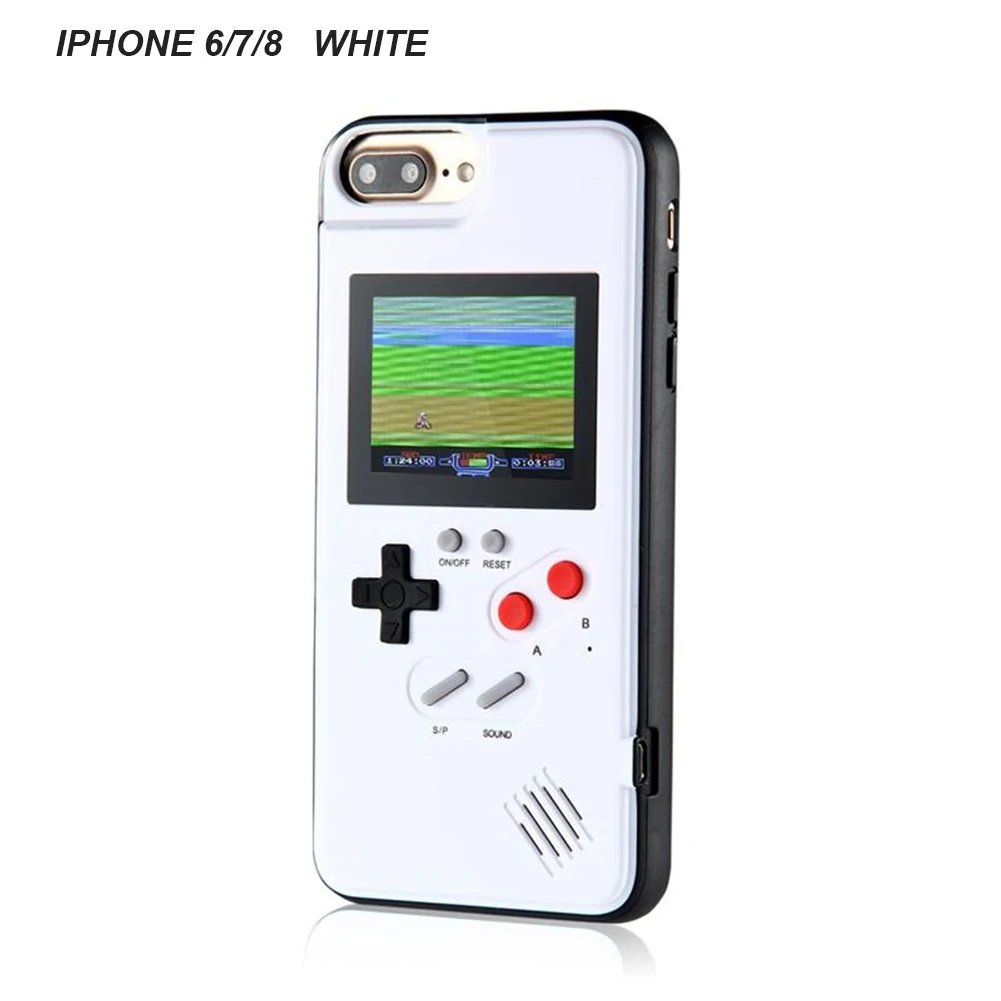 Игровой чехол для телефона для iphone, игровой чехол для iphone 6, 7, 8, 67, 8 P, XM, XS, XR, игровой защитный чехол для телефона, черный, белый цвет