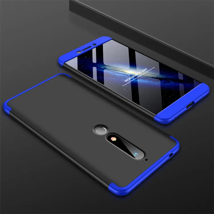 Subin для Nokia 6 чехол Nokia 6,1 Броня PC жесткий полный защитный чехол для Nokia 6 TA-1068 TA-1050 TA-1043 чехол для телефона s