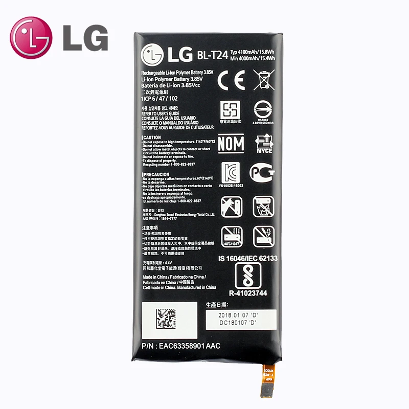 LG BL-T24 внутренний Батарея для LG K220 X Мощность k220ds k220dsk k220dsz k220y k220z ls755 4100 мА-ч