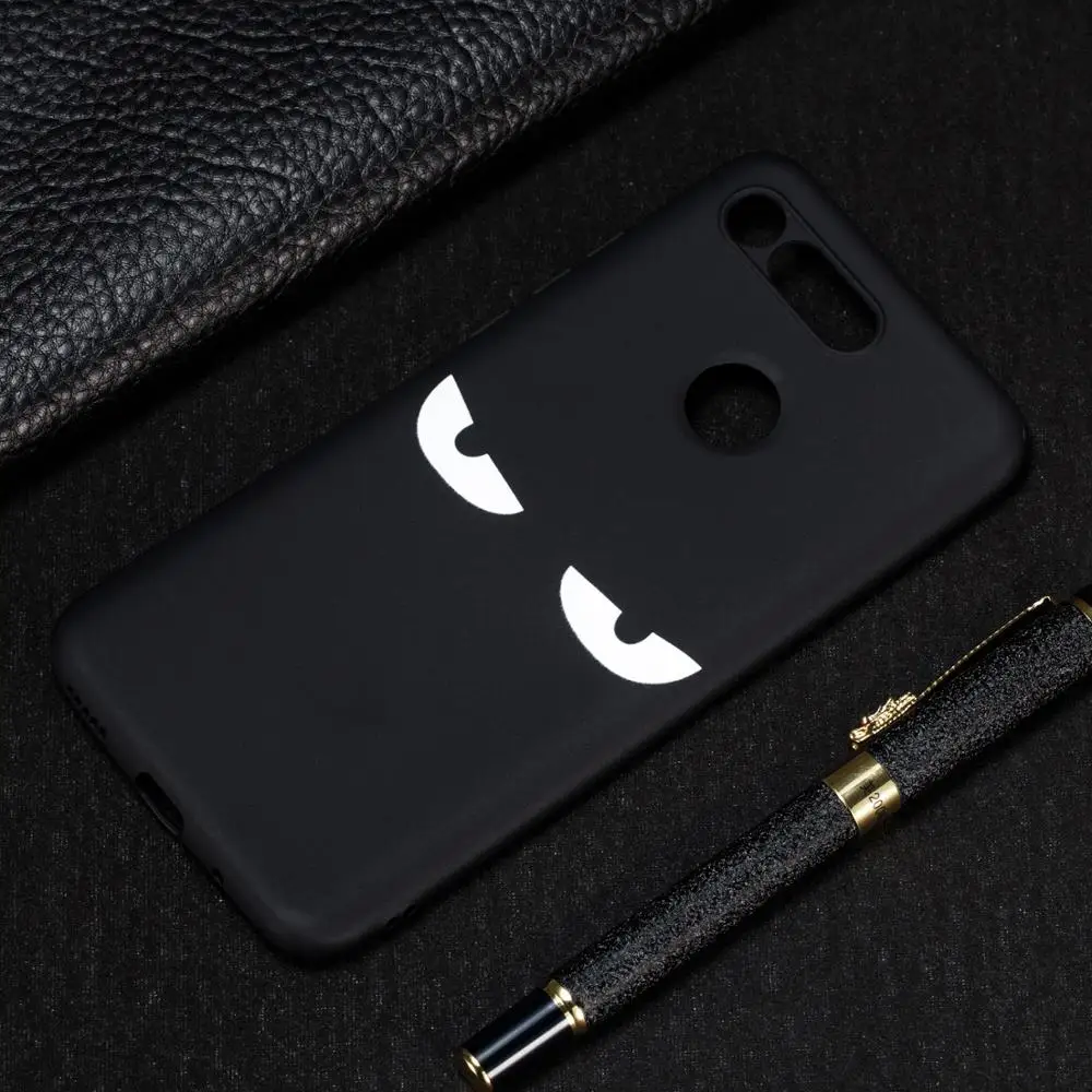 Ультра тонкий силикон чехол для Honor V20 huawei вид 20 крышка 3D роспись звёздное небо