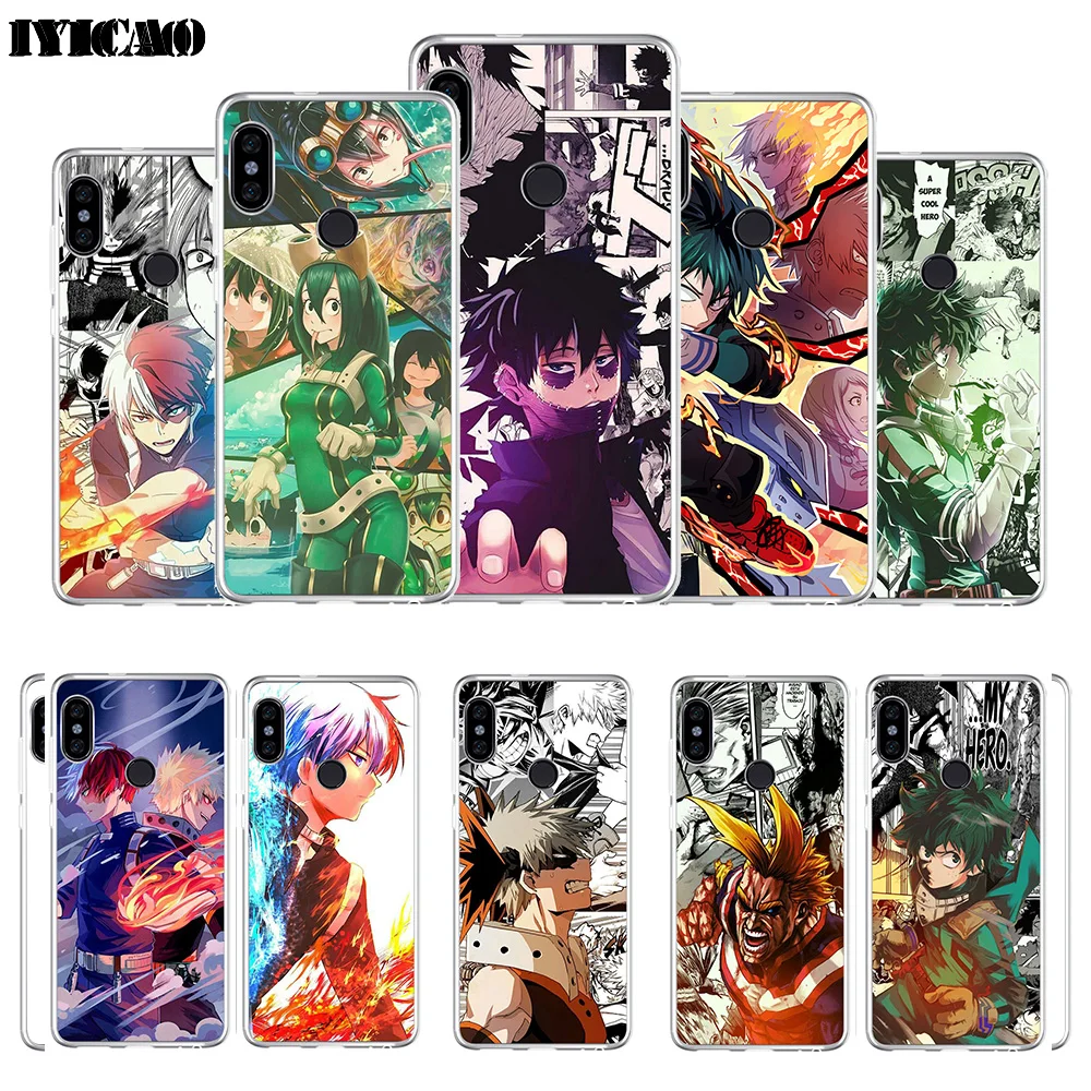 IYICAO аниме My Hero Academia Мягкий силиконовый чехол для телефона Xiaomi Redmi 4A 5A 6A Note 7 6 5 Pro Plus