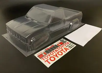 clear pc 1/10 rc Рок Гусеничный прозрачный корпус для TRX4 - Цвет: clear pc