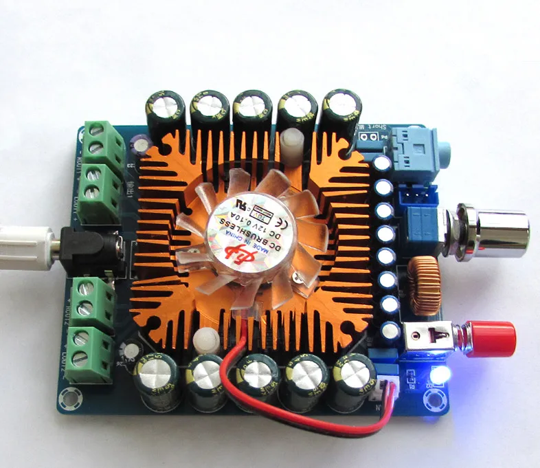 12 В постоянного тока TDA7850 4 0 канальный мини HIFI автомобильный аудио усилитель