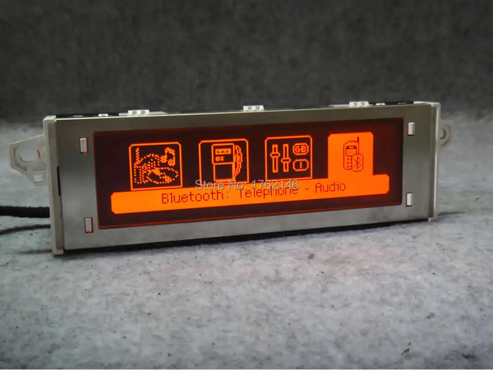 Оригинальный дисплей с поддержкой USB + Bluetooth красный монитор для Peugeot 307 207 408 rd4 rd45