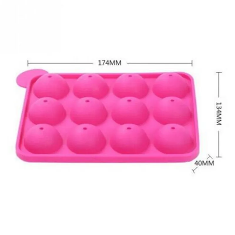 1 шт. силиконовая форма для выпечки капкейков шоколада мороженого|lollipop stick|cake pop