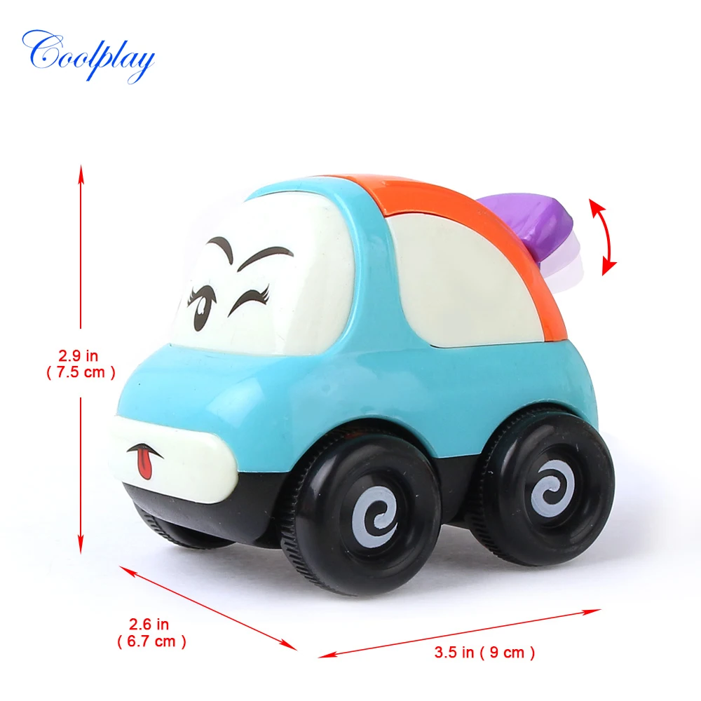 Coolplay 3 стиля красочная модель автомобиля Мультяшные Игрушки транспортные