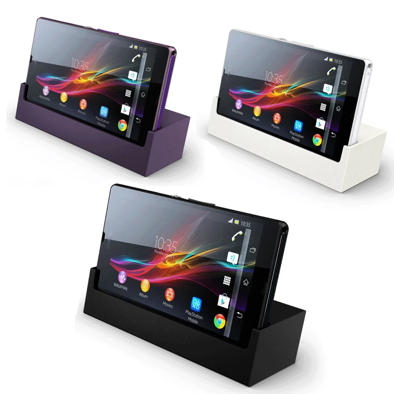 

Original Sony Desktop Charging Dock Stand Charger DK26 For SONY Xperia L36h Sony Xperia Z c6603 c660x L36i