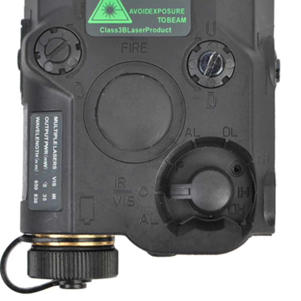 FMA Тактический AN/PEQ-15 зеленая точка лазерный с Белый светодиодный фонарик и
